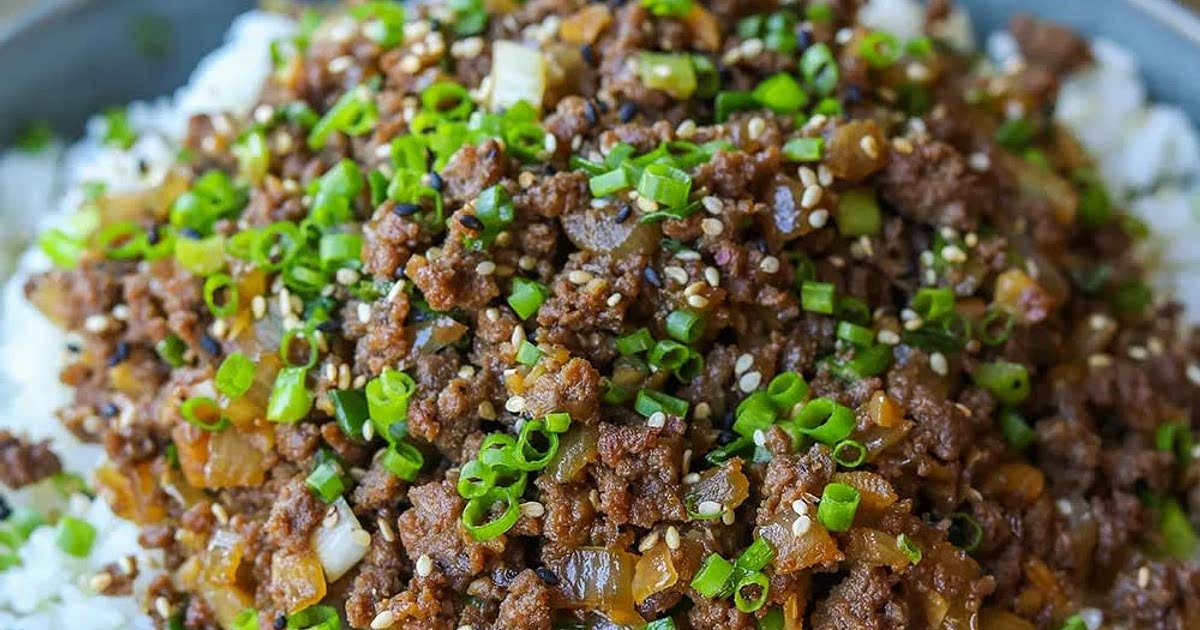Ground Beef Bulgogi