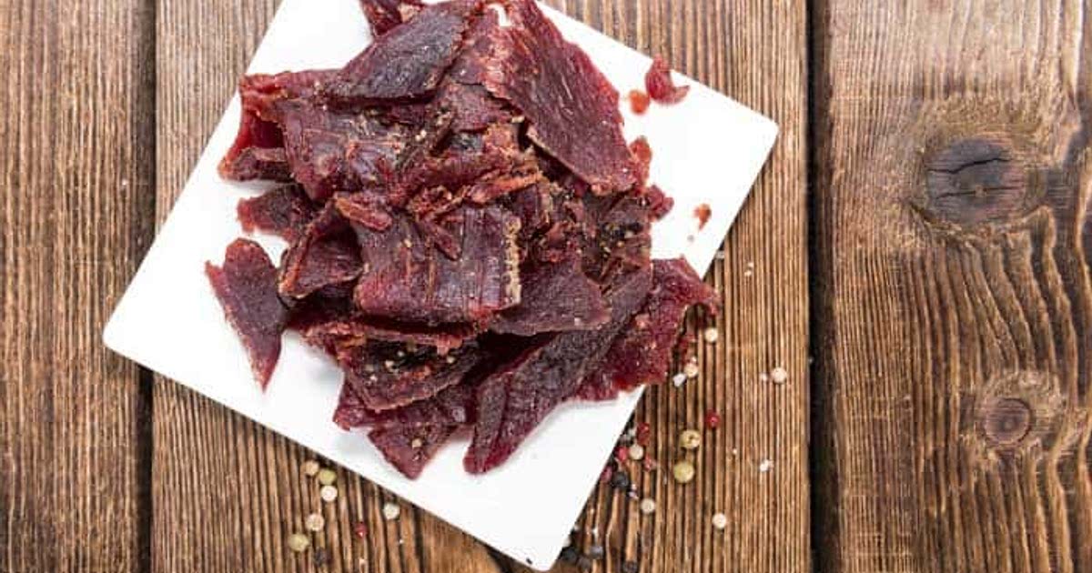Electric smoker 2025 beef jerky recipe