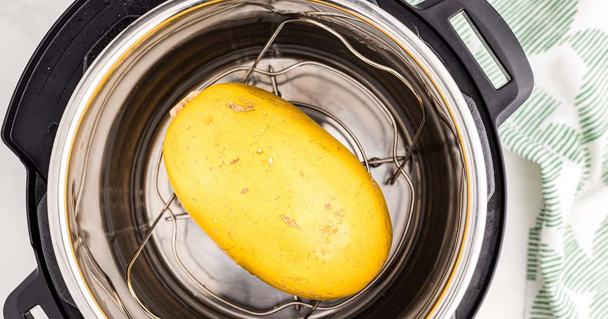 Instant Pot Whole Spaghetti Squash Recipe Samsung Food