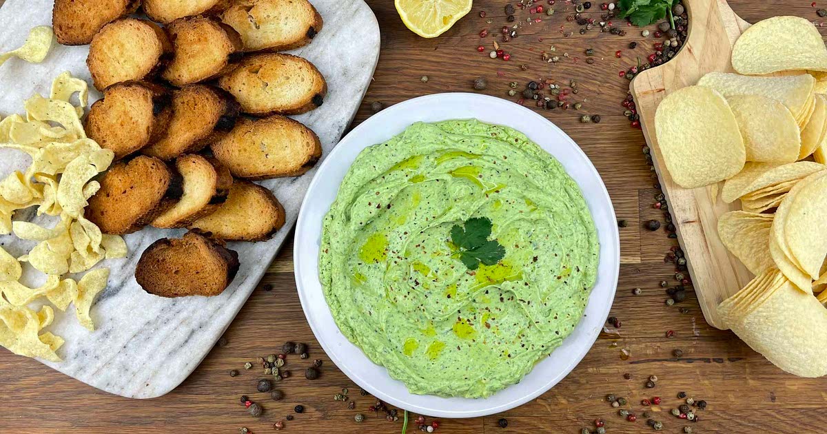 Avocado Goat Cheese Dip Recipe — Samsung Food