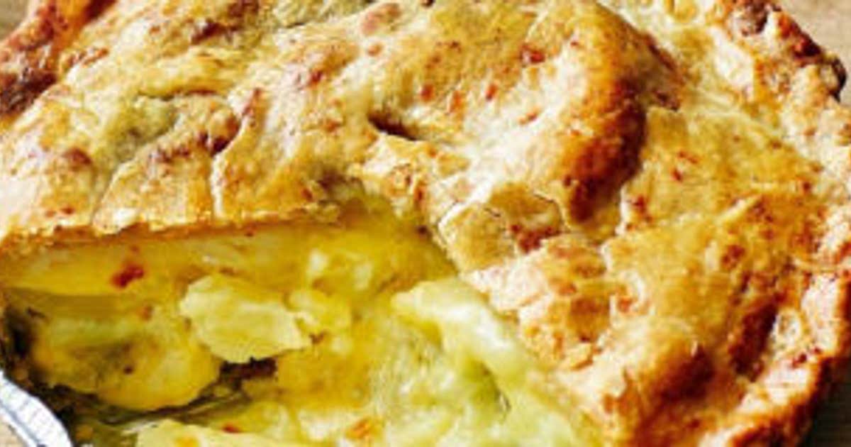 Cheese potato pie Recipe Samsung Food