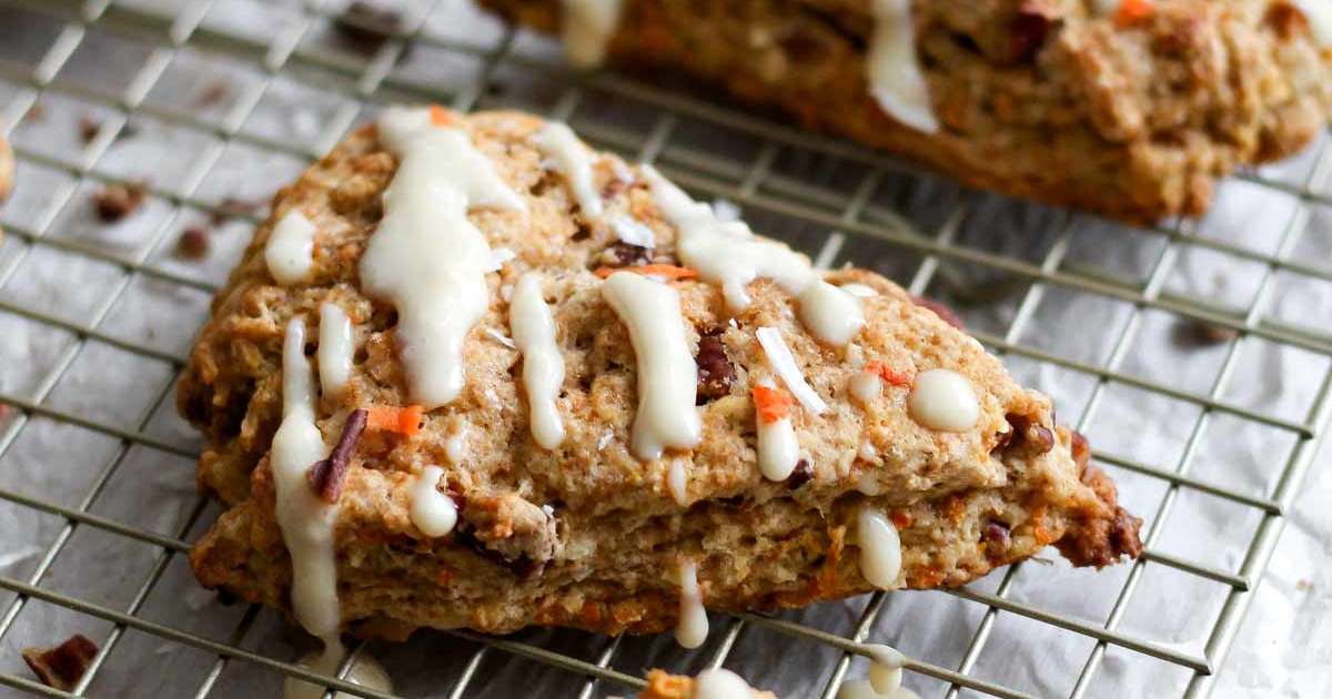 Carrot Cake Scones Recipe For Easter Day 2024 - Kute Nail Spa