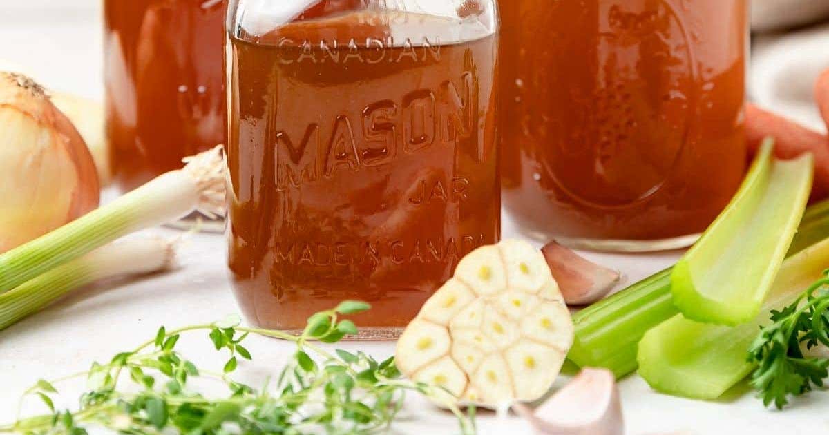 How to Make Homemade Vegetable Stock Recipe Samsung Food