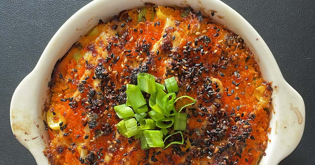 Salmon and Crab Meat Sushi Bake Recipe Samsung Food