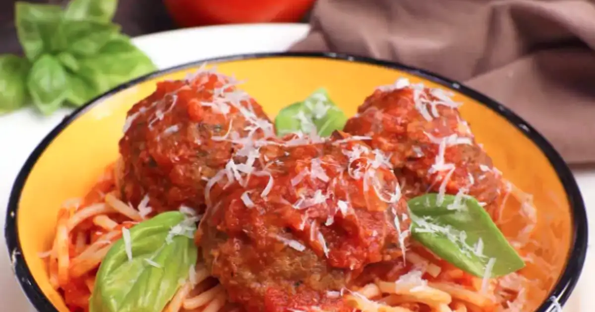 Easy Spaghetti and Meatballs For One Recipe Samsung Food