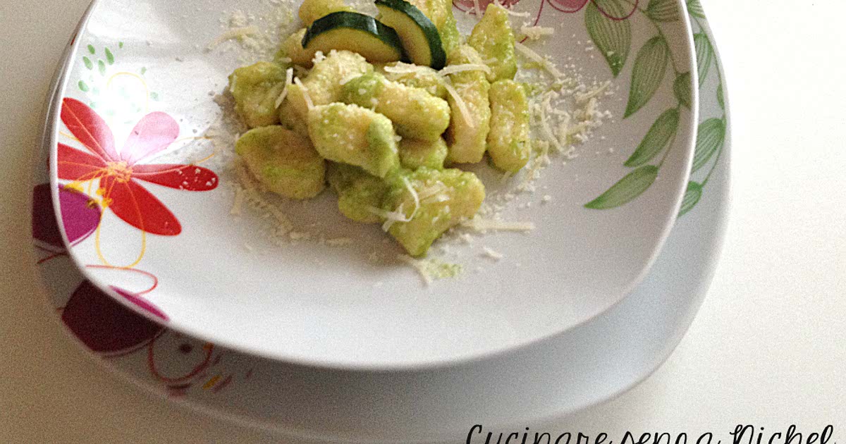 Gnocchi di ricotta al pesto di zucchina nichel free Cucinare senza