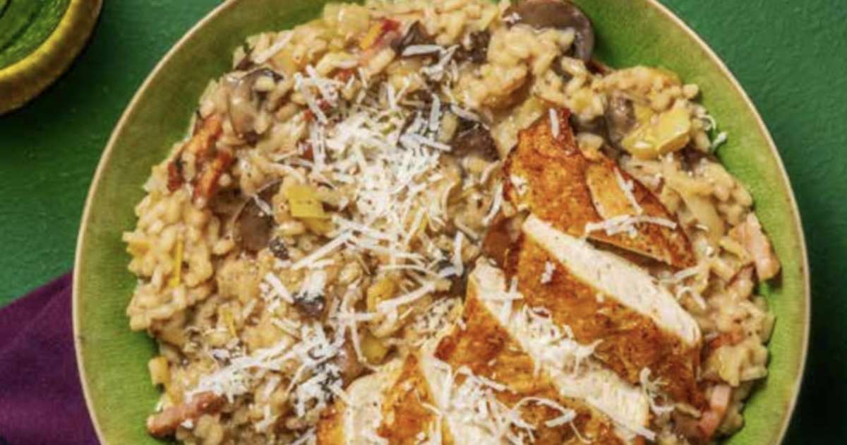 Bacon, Chicken Breast and Butternut Squash Risotto Recipe