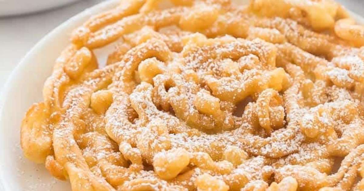 Best Homemade Funnel Cake | How to Make Funnel Cake - Cook with Kushi