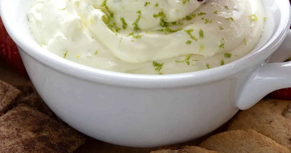 Keto Key Lime Fruit Dip Recipe Samsung Food