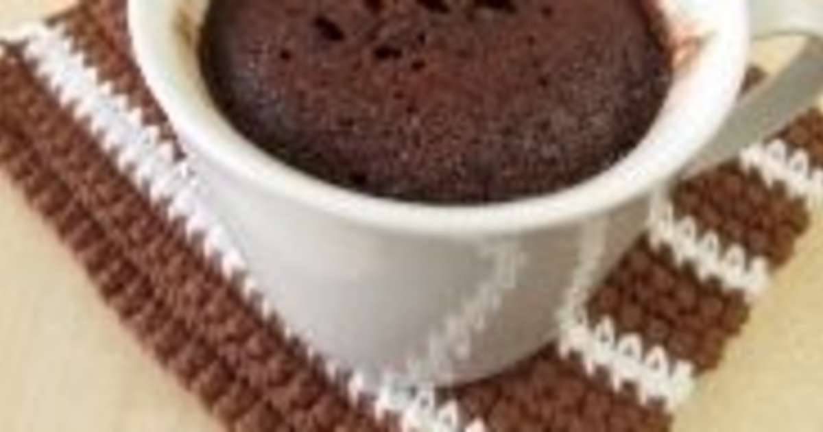 Double Chocolate Mug Cake Made in Microwave (no egg) - Mom Spark - Mom  Blogger