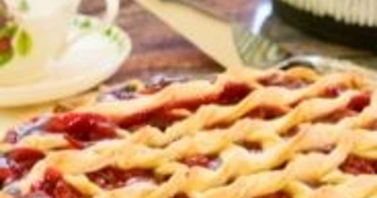Dried cherry pie Recipe Samsung Food