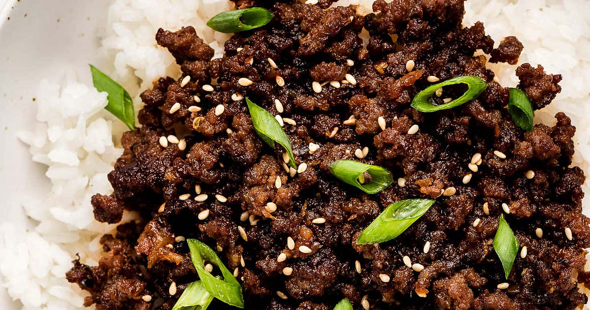 Korean Ground Beef Recipe — Samsung Food