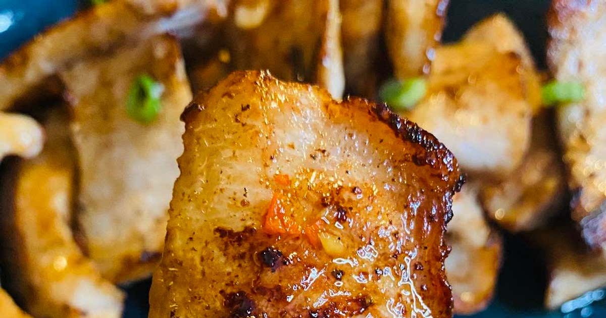 Seared Pork Jowl With Chili Sauce Recipe Samsung Food