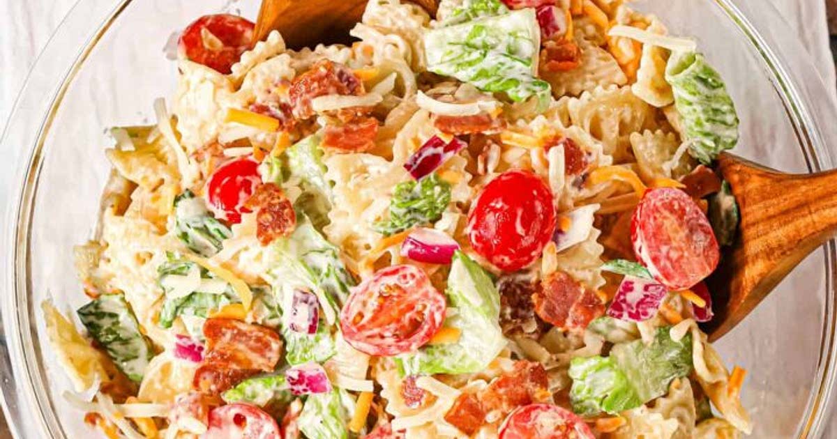 BLT Pasta Salad Recipe Samsung Food
