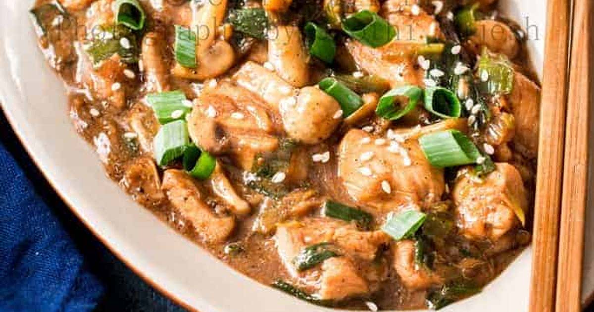Cantonese Chicken with Mushrooms Recipe Samsung Food