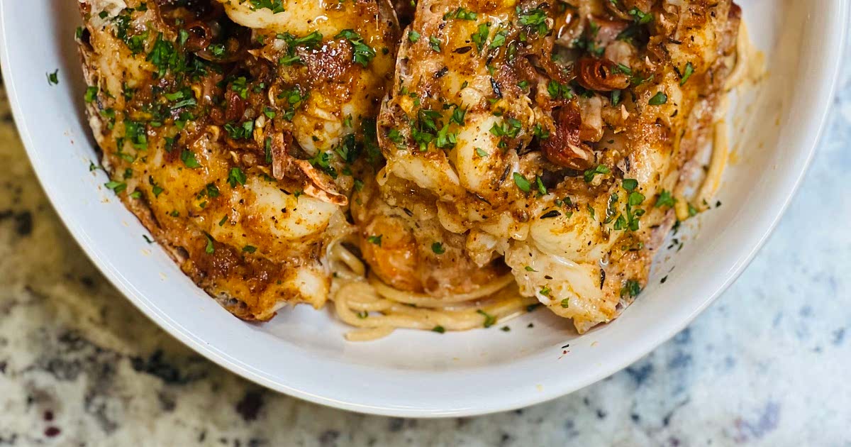 Rajun Cajun Shrimp and Lobster Pasta Recipe — Samsung Food