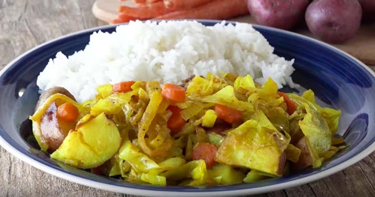 Ethiopian Cabbage Dish Tikel Gomen Recipe — Samsung Food