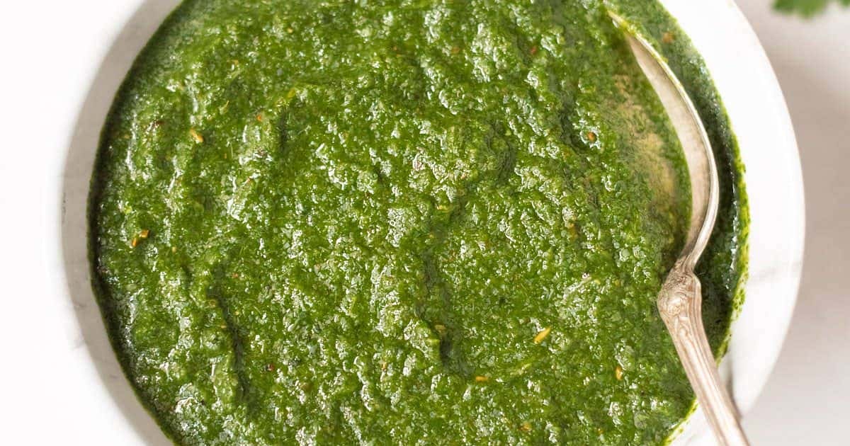Mint Cilantro Chutney Recipe (Indian Green Chutney) Samsung Food
