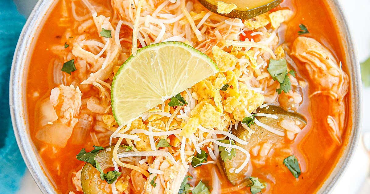 Chicken Tortilla Soup {On the Border Copycat} Recipe — Samsung Food