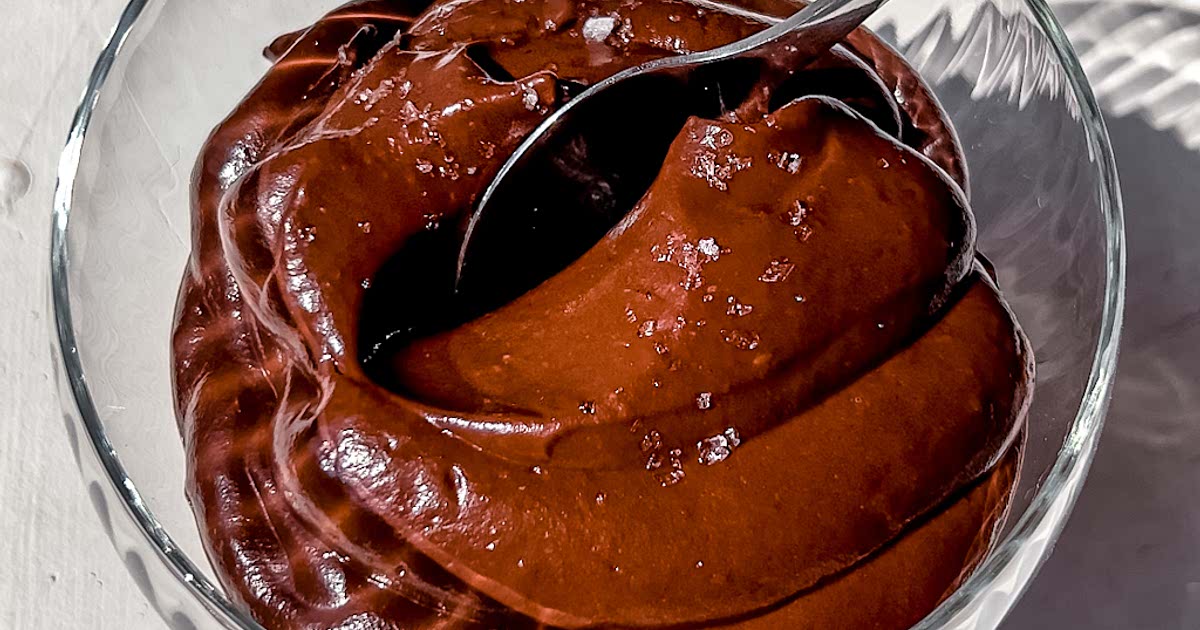 Avocado chocolate mousse recipe samsung food