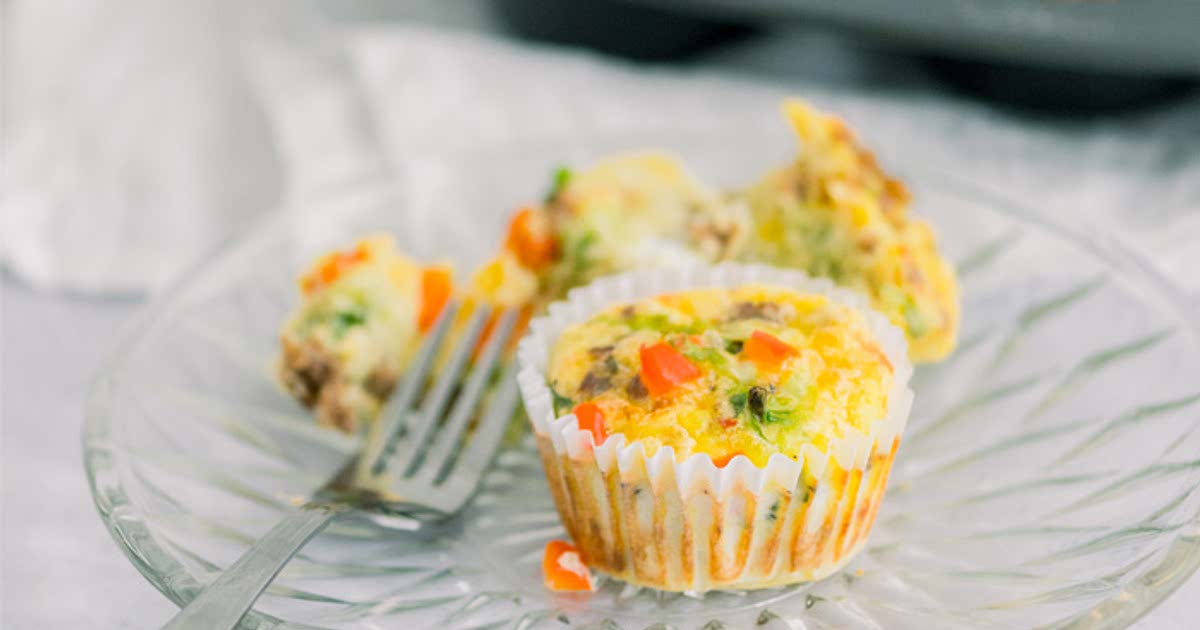 Grab ‘n’ Go Egg Muffins (PCOSFriendly) Recipe — Samsung Food