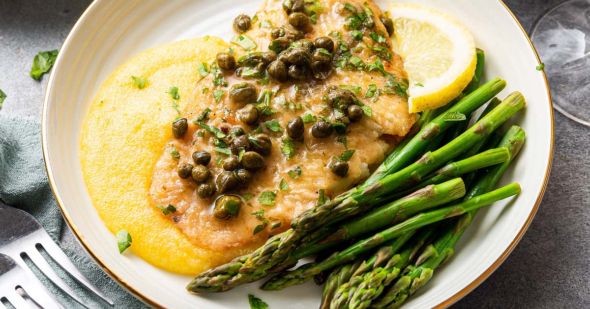 Love Piccata Sauce? Cook This Fish Dinner in 20 Minutes! Recipe