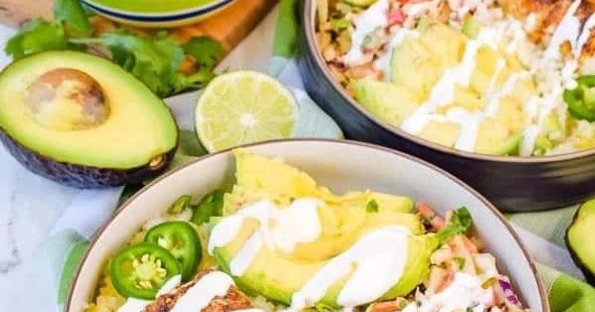 Fish Taco Cabbage Bowl Recipe Samsung Food