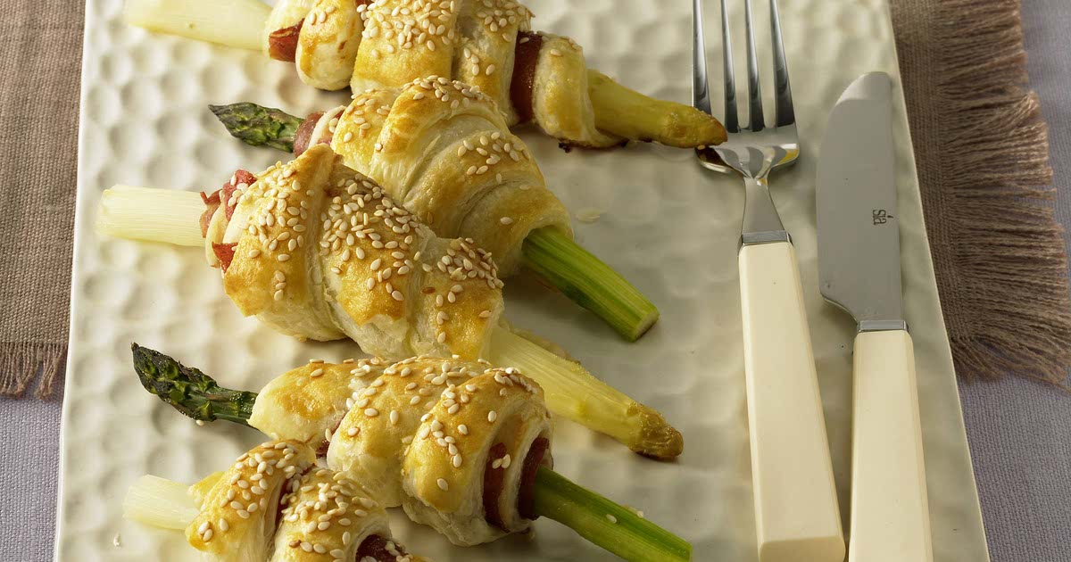 Spargel-Blätterteig-Röllchen Recipe — Samsung Food