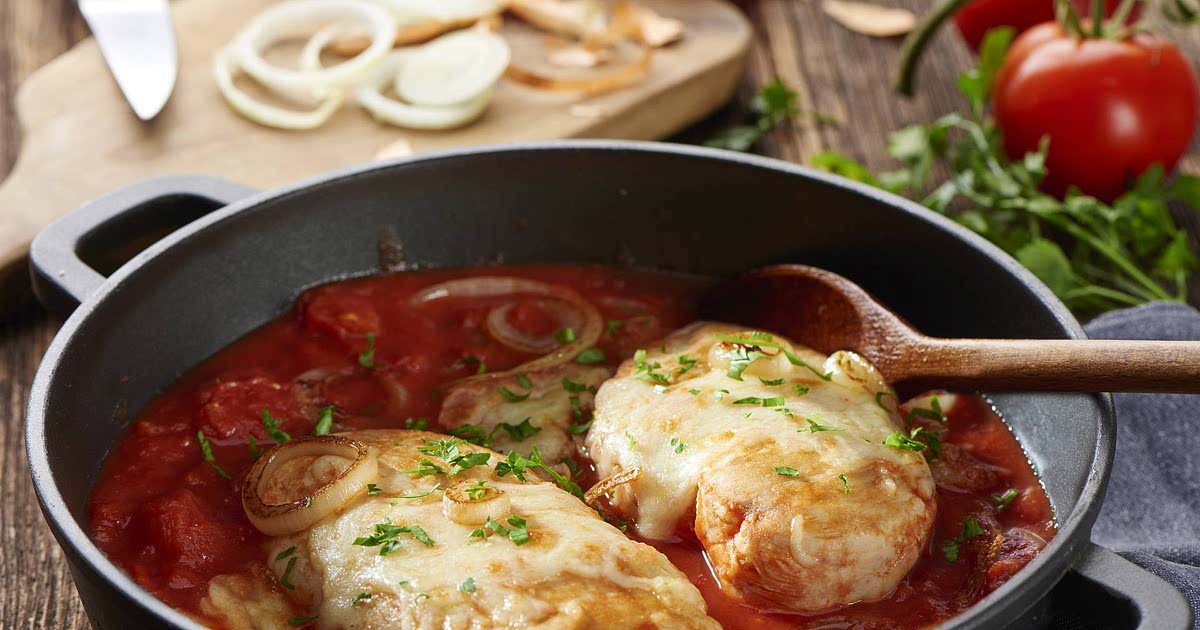 Überbackene Hähnchenbrust Toskana Recipe | Samsung Food App