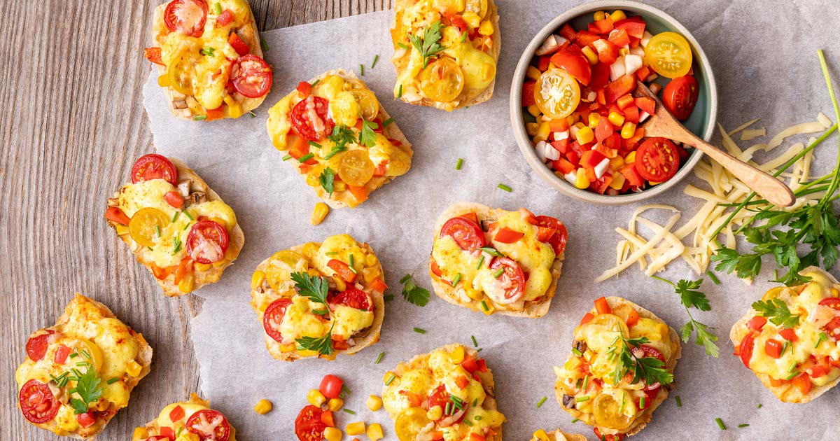 Vegetarische Pizza Brötchen Recipe | Samsung Food App