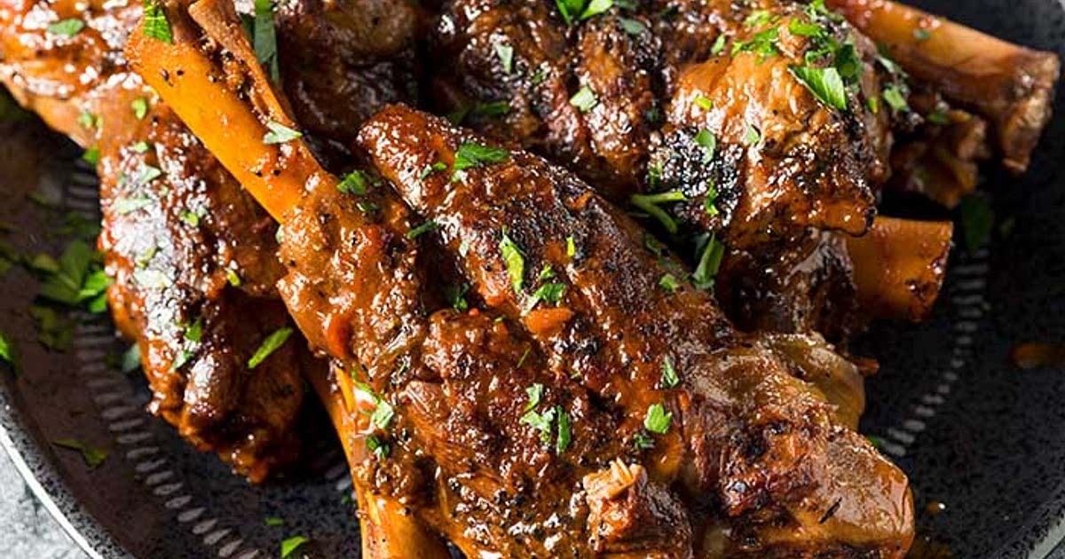 Smoked Lamb Shank Recipe Samsung Food
