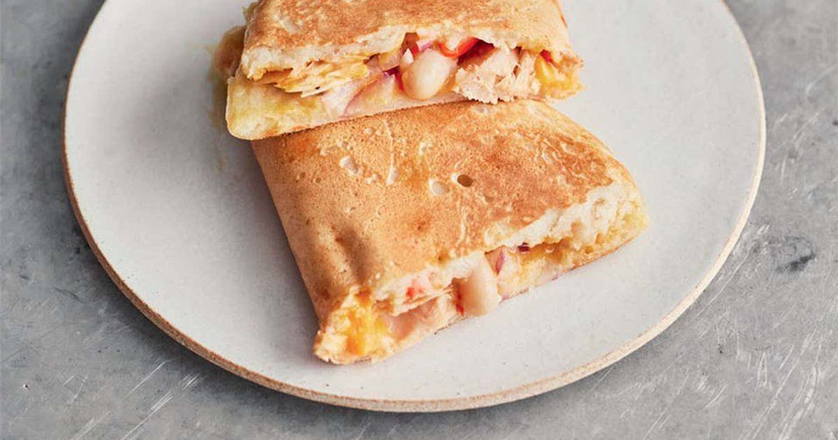 Speedy folded flatbread Recipe Samsung Food App