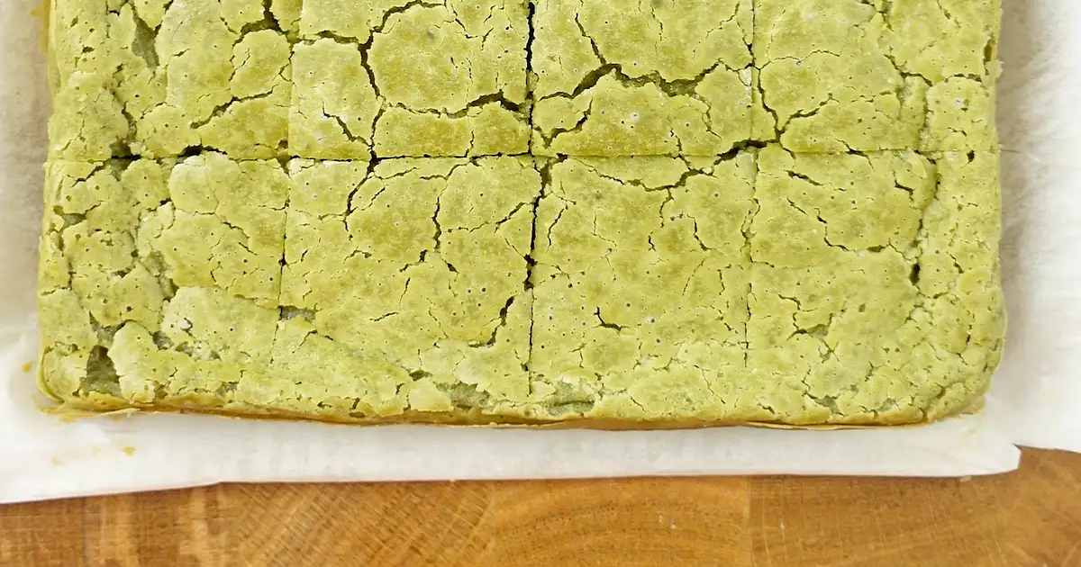 Matcha Butter Mochi Recipe — Samsung Food