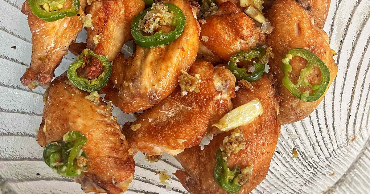 Jalapeno Garlic Wings — Angiela Eats Recipe — Samsung Food