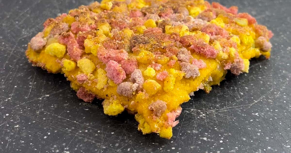 Fruit loops french toast sandwich Recipe Samsung Food