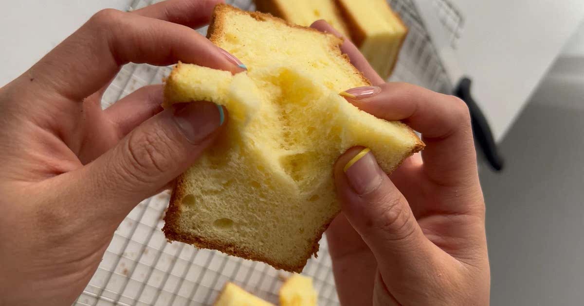 AirFryer Chiffon Cake Recipe — Samsung Food