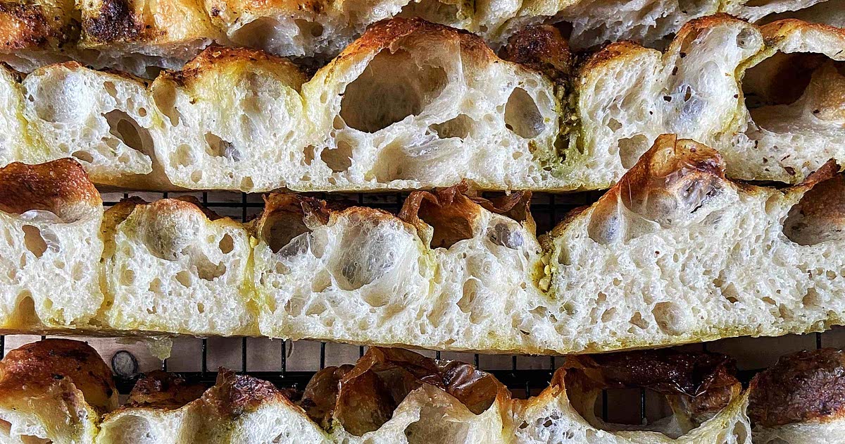 Pesto Parmesan Focaccia Recipe — Samsung Food