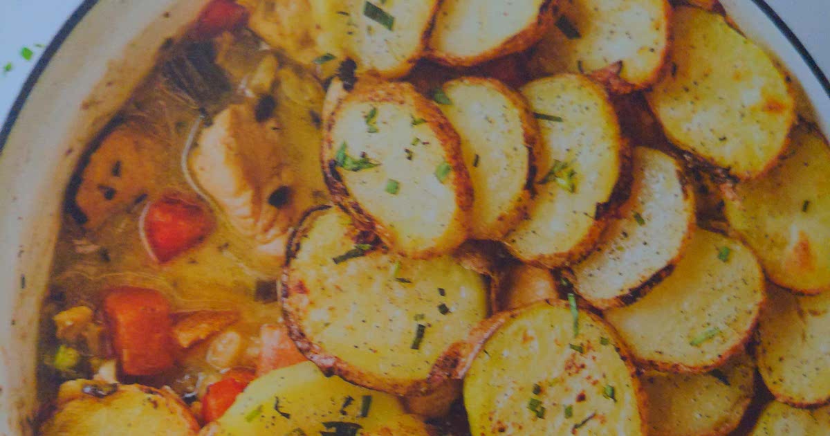 Creamy chicken and tarragon hotpot Recipe — Samsung Food