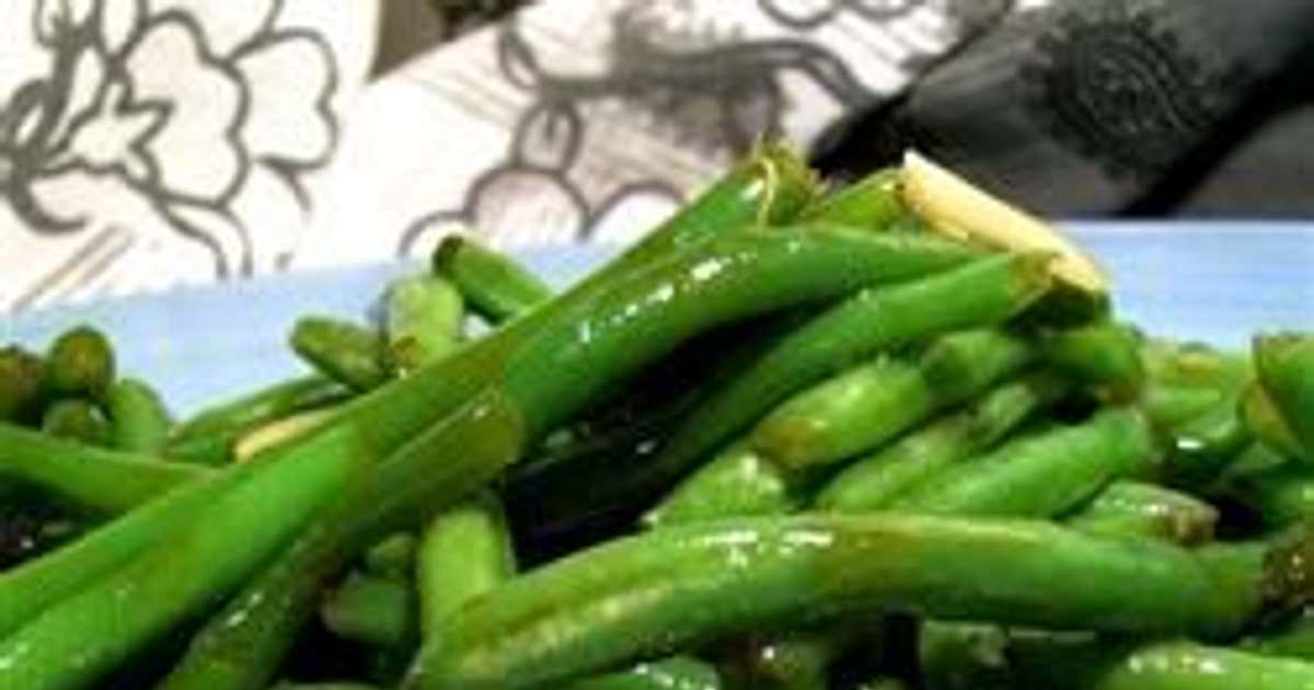 how to make chinese buffet green beans