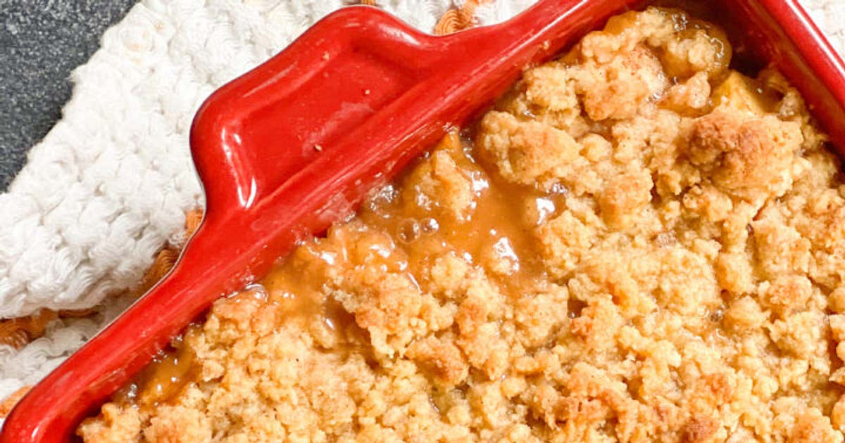 The Most Incredible Apple Pear Crumble Recipe Samsung Food