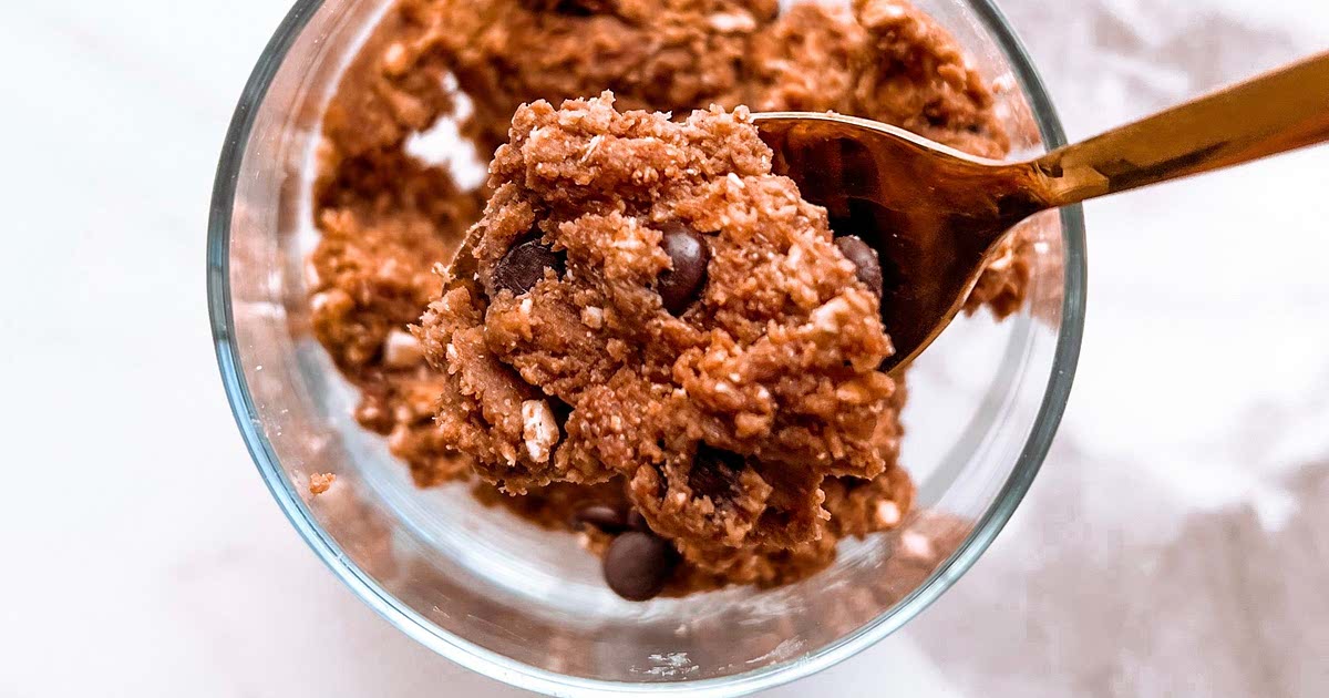 HEALTHY COOKIE DOUGH Recipe - Samsung Food
