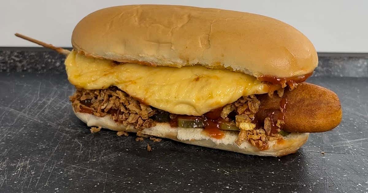 Cheeseburger corn sale dog recipe