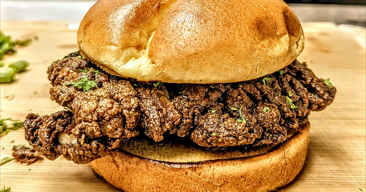 Fried Jerk Chicken Sandwich Recipe Samsung Food App