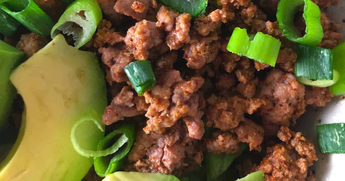 Air Fryer Taco Meat Air Fryer Ground Beef