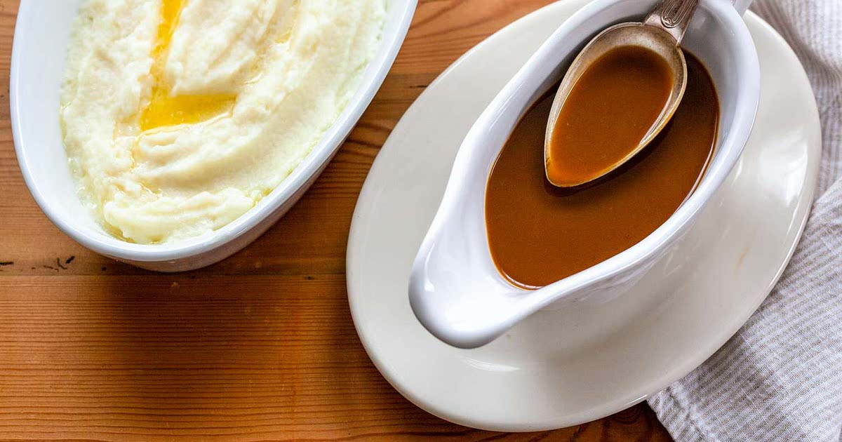 MakeAhead Turkey Gravy Recipe Samsung Food