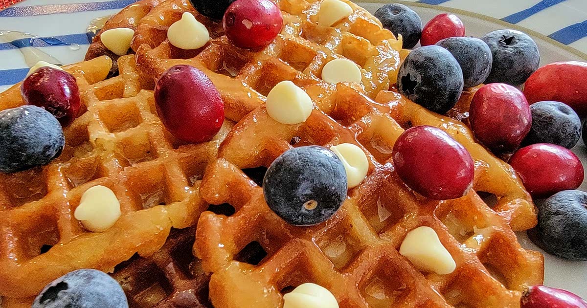 Silver dollar waffles Recipe — Samsung Food
