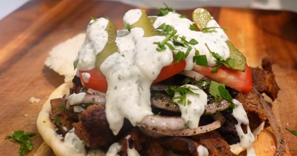 Greek doner kebab recipe hot sale