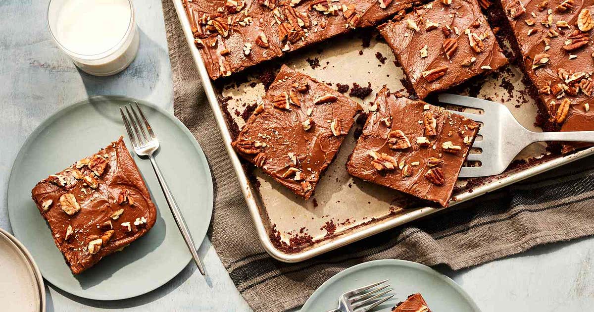 Texas Sheet Cake With Fudge Icing Recipe Samsung Food