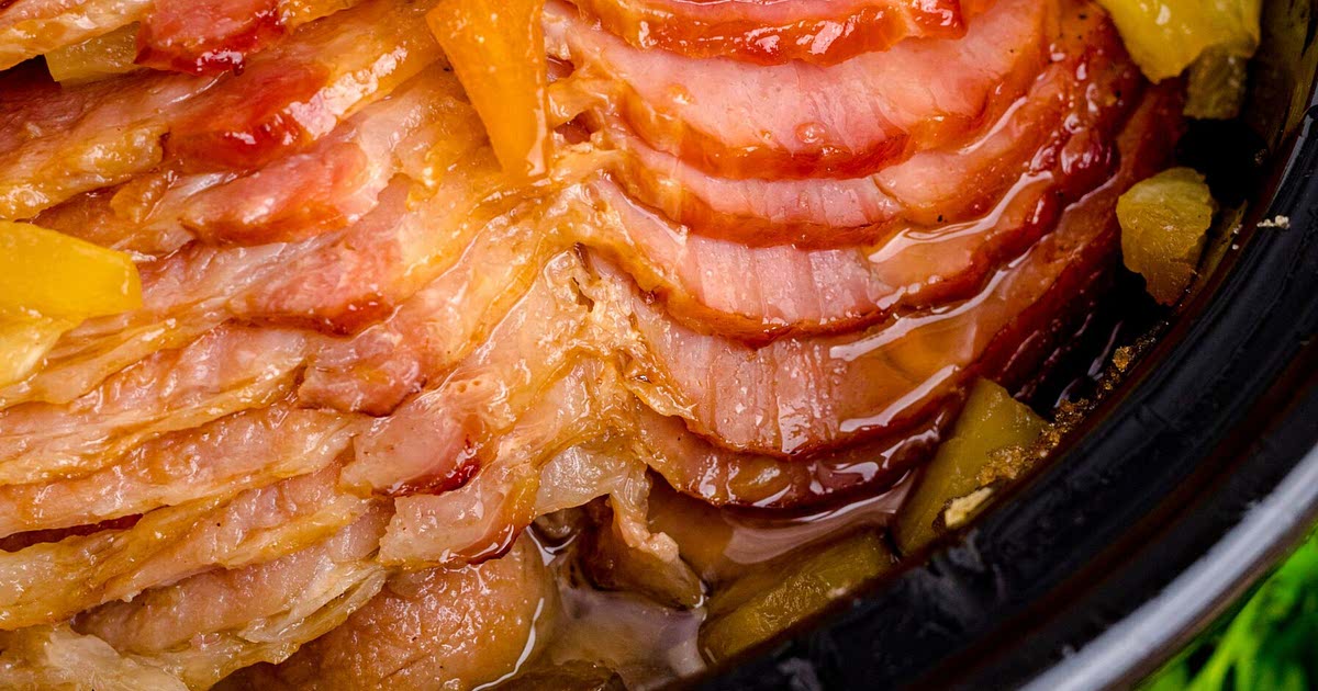 Crock Pot Brown Sugar Pineapple Ham! Recipe Samsung Food