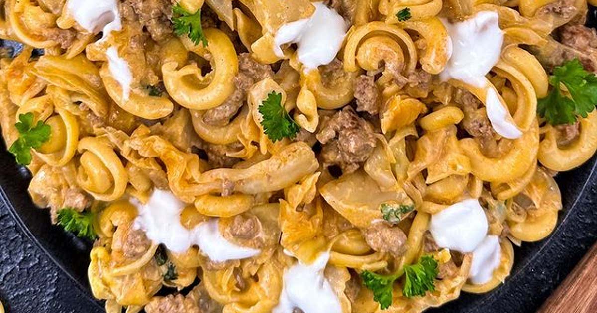 Nudeln mit Hackfleisch und Spitzkohl Recipe - Samsung Food
